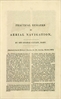 Pamphlet entitled ‘Practical Remarks on Aerial Navigation’  1837